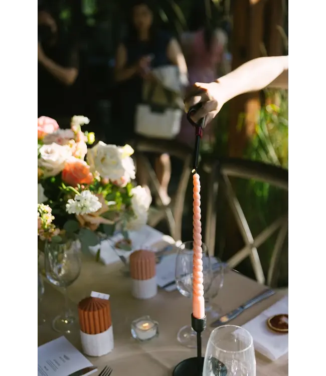 Twisted Taper Candle Set