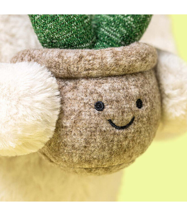 Jellycat Cream Bunny With Plant