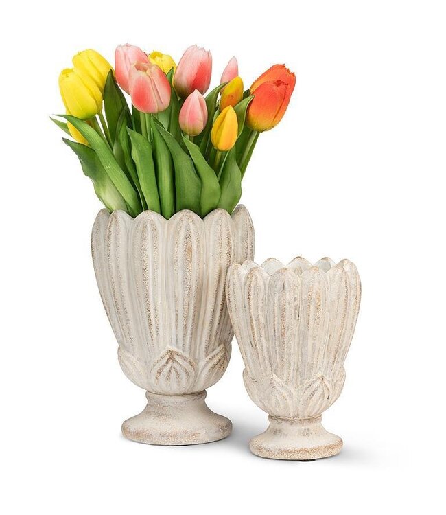 Sm Tulip Shaped Vase-7"H
