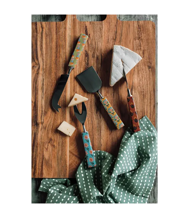 Set/4 Cheese Knives Mosaic