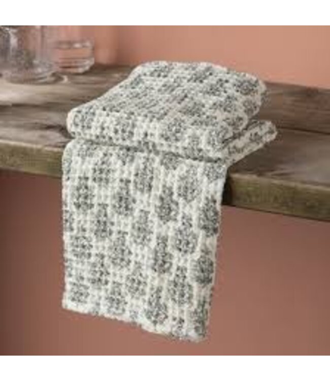 Block Print Waffle Blomma