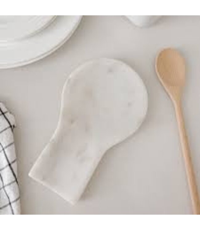 Spoon Rest Marble White