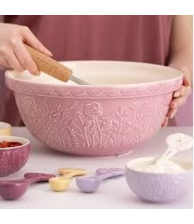 Meadow Mix Bowl 11.75", Pink