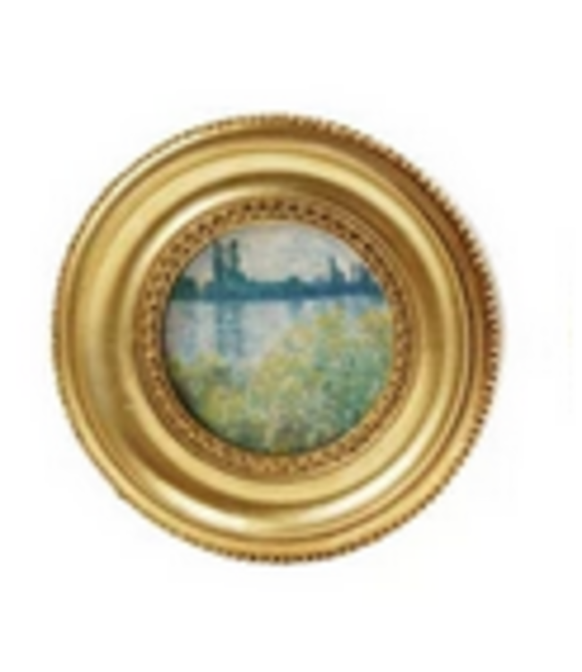 Resin Picture Frame Round Magnet