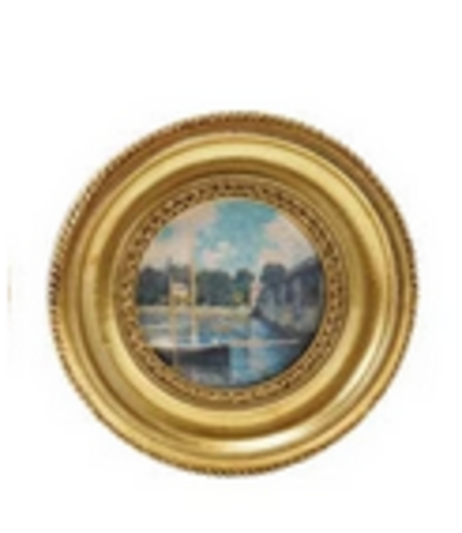 Resin Picture Frame Round Magnet