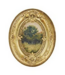 Resin Picture Frame Oval Magnet