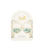 Scout Pressed Flower Hoop Earring