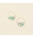 Scout Pressed Flower Hoop Earring