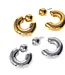 Puffy Thea O Hoop Earring