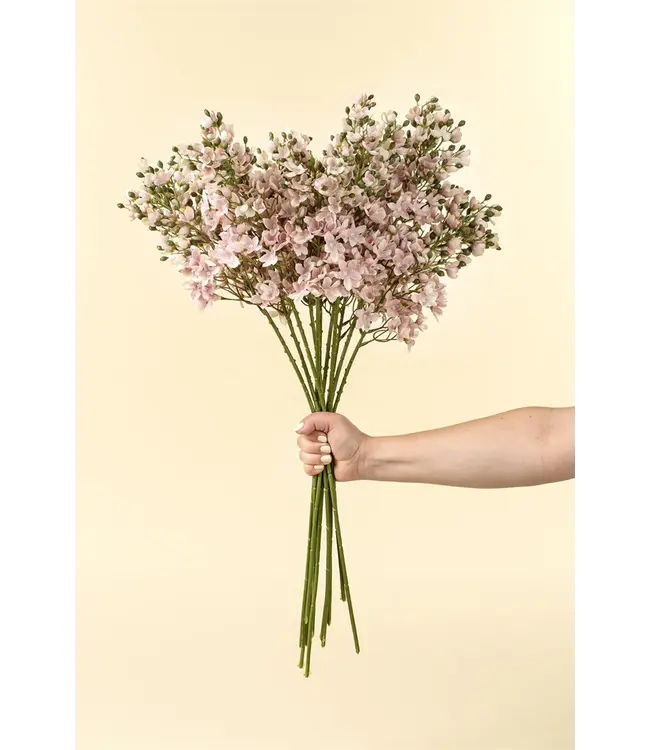 Indaba Delphinium Floral Stem - Pink