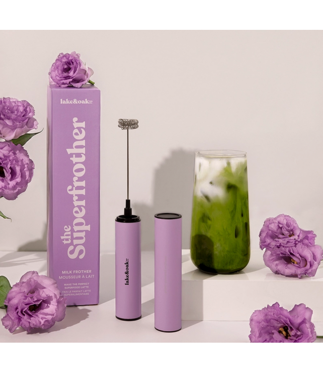 The Superfrother- Milk Frother (Lavender Cream)