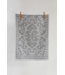 Renesans linen tea towel grey