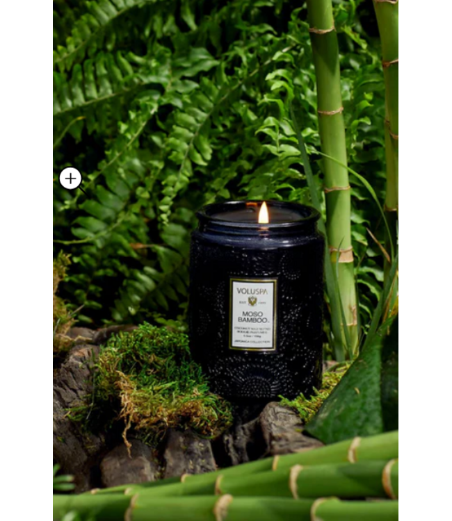 Voluspa Moso Bamboo 18oz Lg Jar