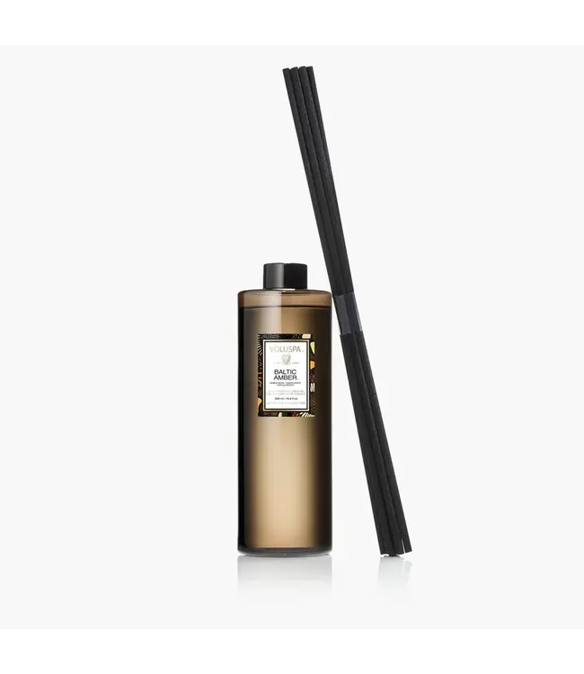 Voluspa Baltic Amber 500ml Reed Diffuser Refill