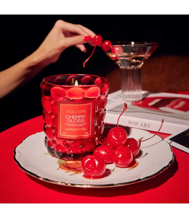 Voluspa Cherry Gloss 6.5oz Classic Candle