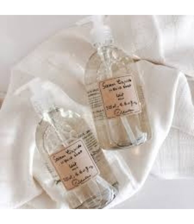 Milk liquid soap