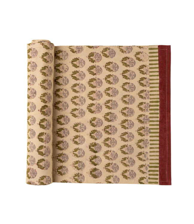 Indaba Block Print Table Runner
