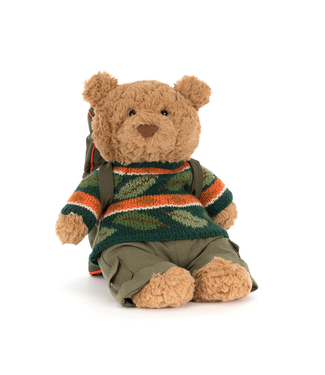 Jellycat Bartholomew Bear Hiking Outfit