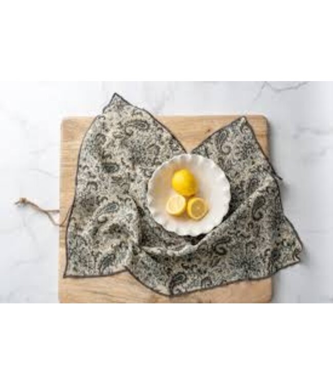 Indaba Marin Block Print Tea Towels