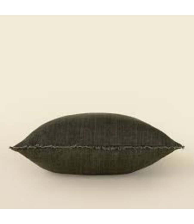 Indaba Avocado 24X24 Lina Linen Pillow