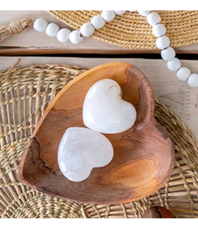 Indaba ALABASTER STONE HEART L