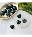 Indaba Mini Soapstone Heart - Black