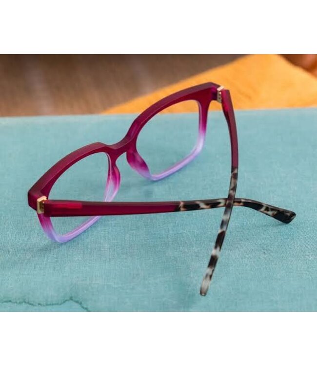 Peepers Desert Sunrise- Fuchsia/Gray Tortoise +1.50