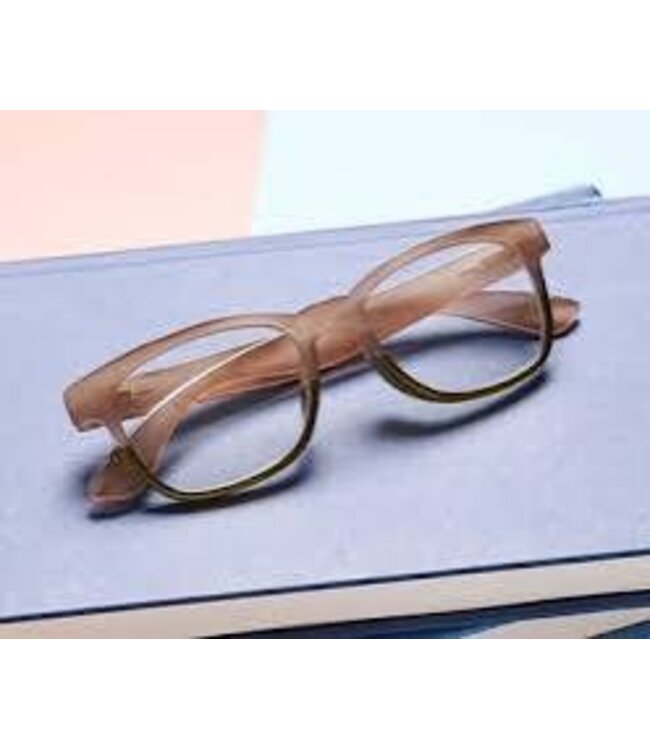 Peepers Waverly-Chai Horn/Green +2.00