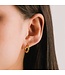 Lover's Tempo Bea 15mm Hoop Earrings- Gold