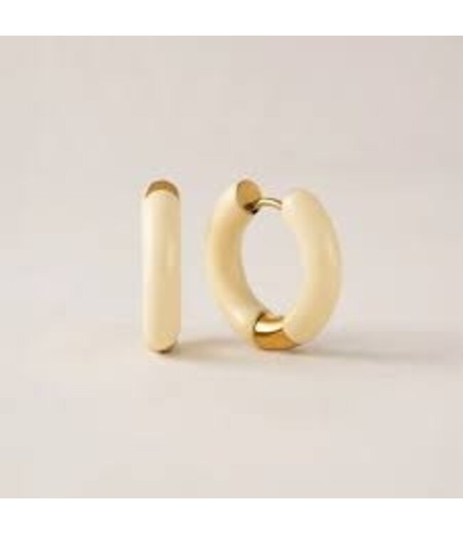 Lover's Tempo Bianca Earrings- Gold