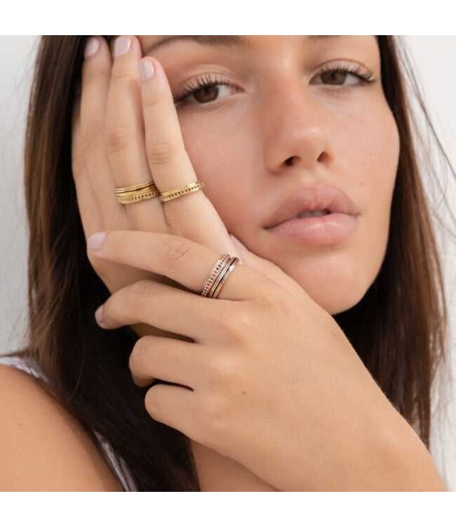 Meditation Rings Eclipse YGV Size 7