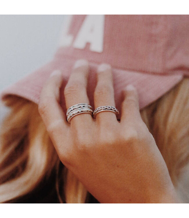 Meditation Rings Truth Size 8