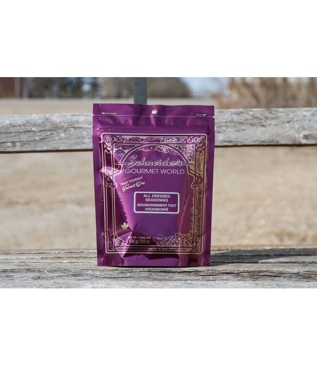 Schneiders Gourmet World All Dressed Seasoning
