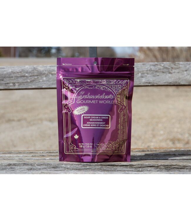 Schneiders Gourmet World Sourcream and Onion Seasoning