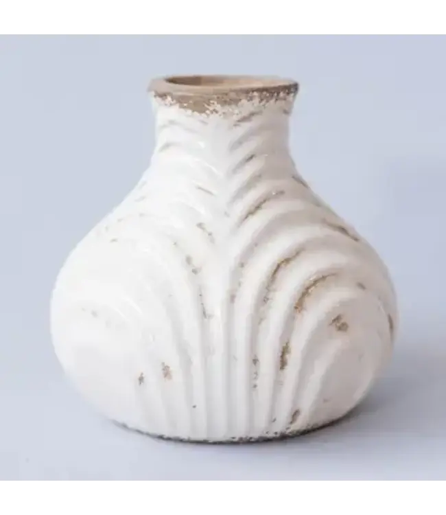 Ceramic Vase - White
