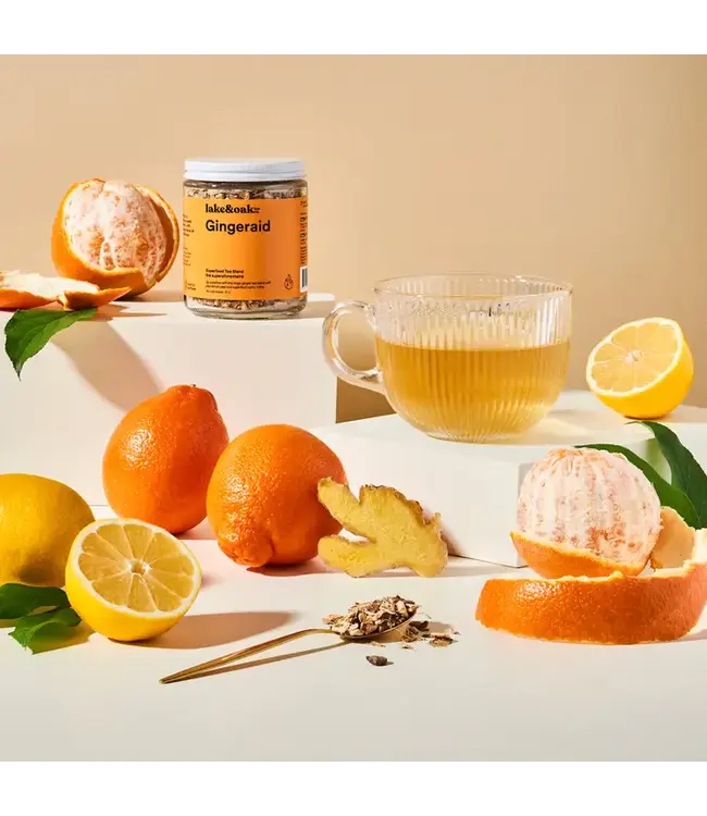 Lake & Oak Tea Co. Gingeraid - Superfood Tea Blend