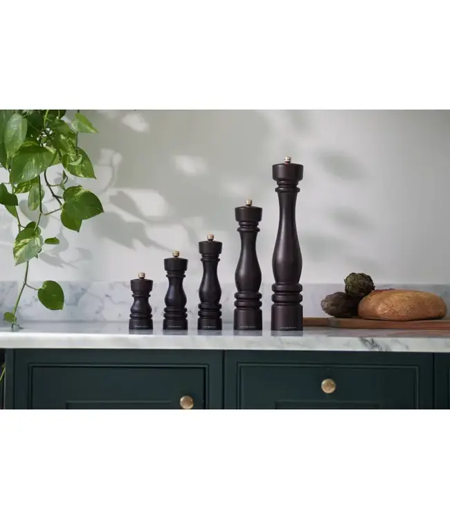 DK Household Brands Canada LTD 40cm/15" Salt & Pepper Mill- Chocolate Wood Stain