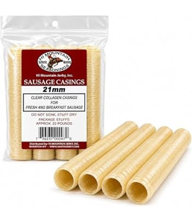 Sausage Casings 21MM Clear