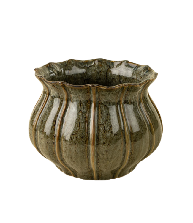 Indaba Florentine Stoneware Vase