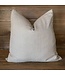 Indaba 24x24 Black Ticking Pillow
