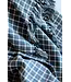 Indaba Houndstooth Throw TEAL