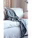 Indaba Houndstooth Throw TEAL