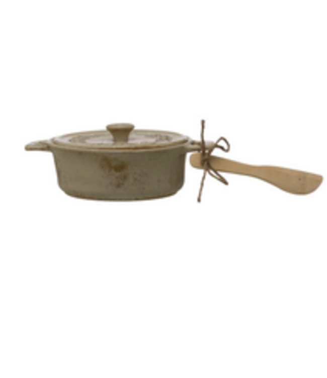 Stoneware Brie Maker