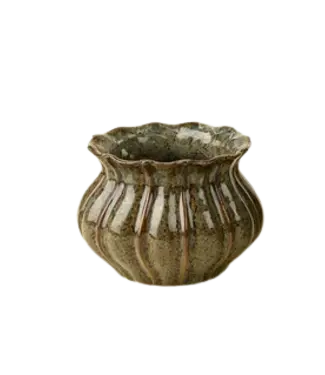Indaba Florentine Stoneware Vase