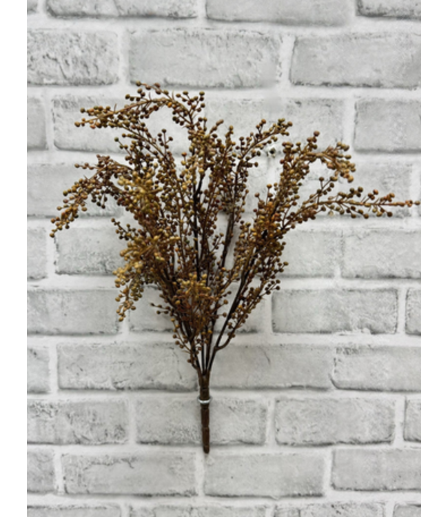 18" Fall Pepperberries Bush