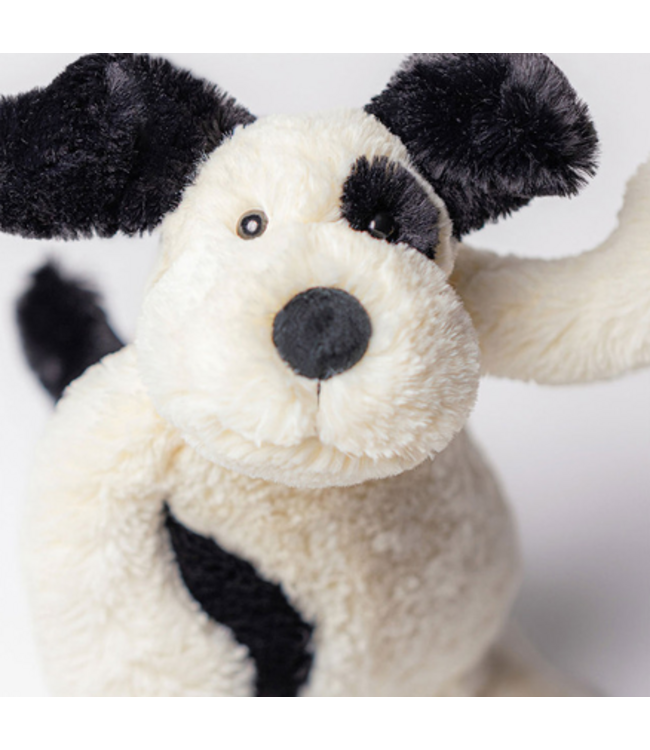 Jellycat Bashful Black & Cream Puppy Original Medium