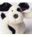 Jellycat Bashful Black & Cream Puppy Original Medium