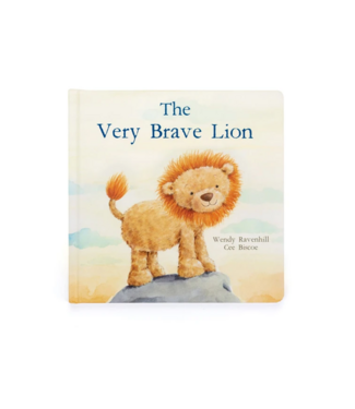 Jellycat The Very Brave Lion Book