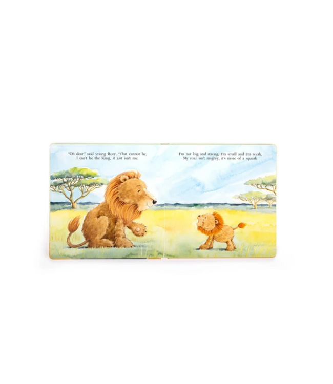 Jellycat The Very Brave Lion Book