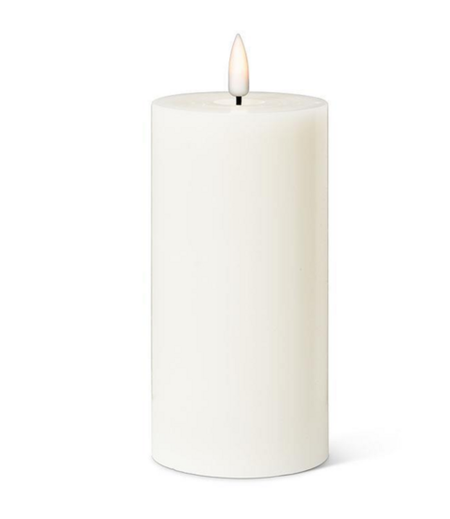 Sand LED Pillar Candle